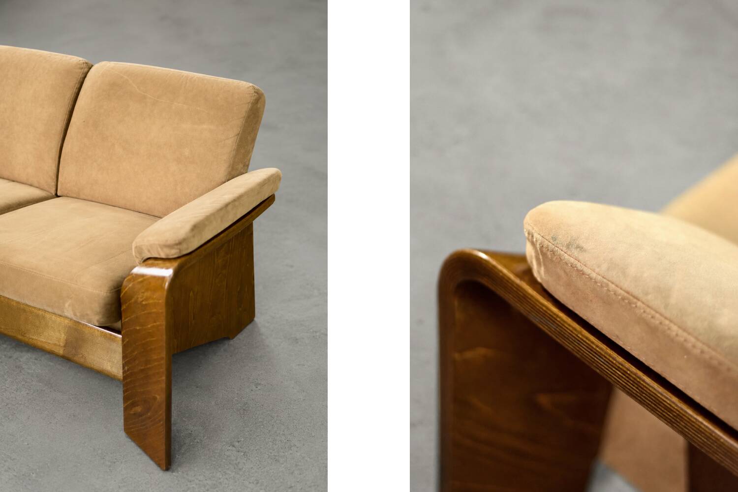 Canapé 2 places Pegasus Ekornes, Norvège années 50