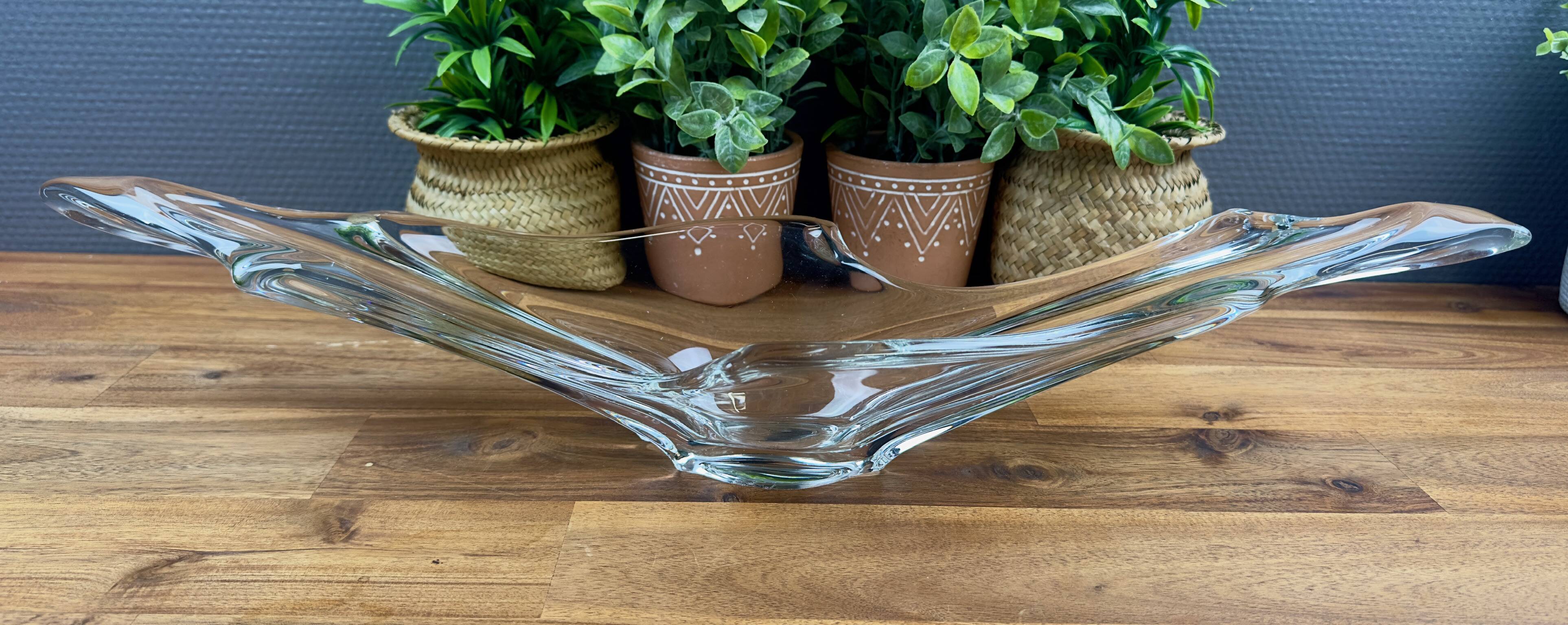 Vintage glass design centrepiece