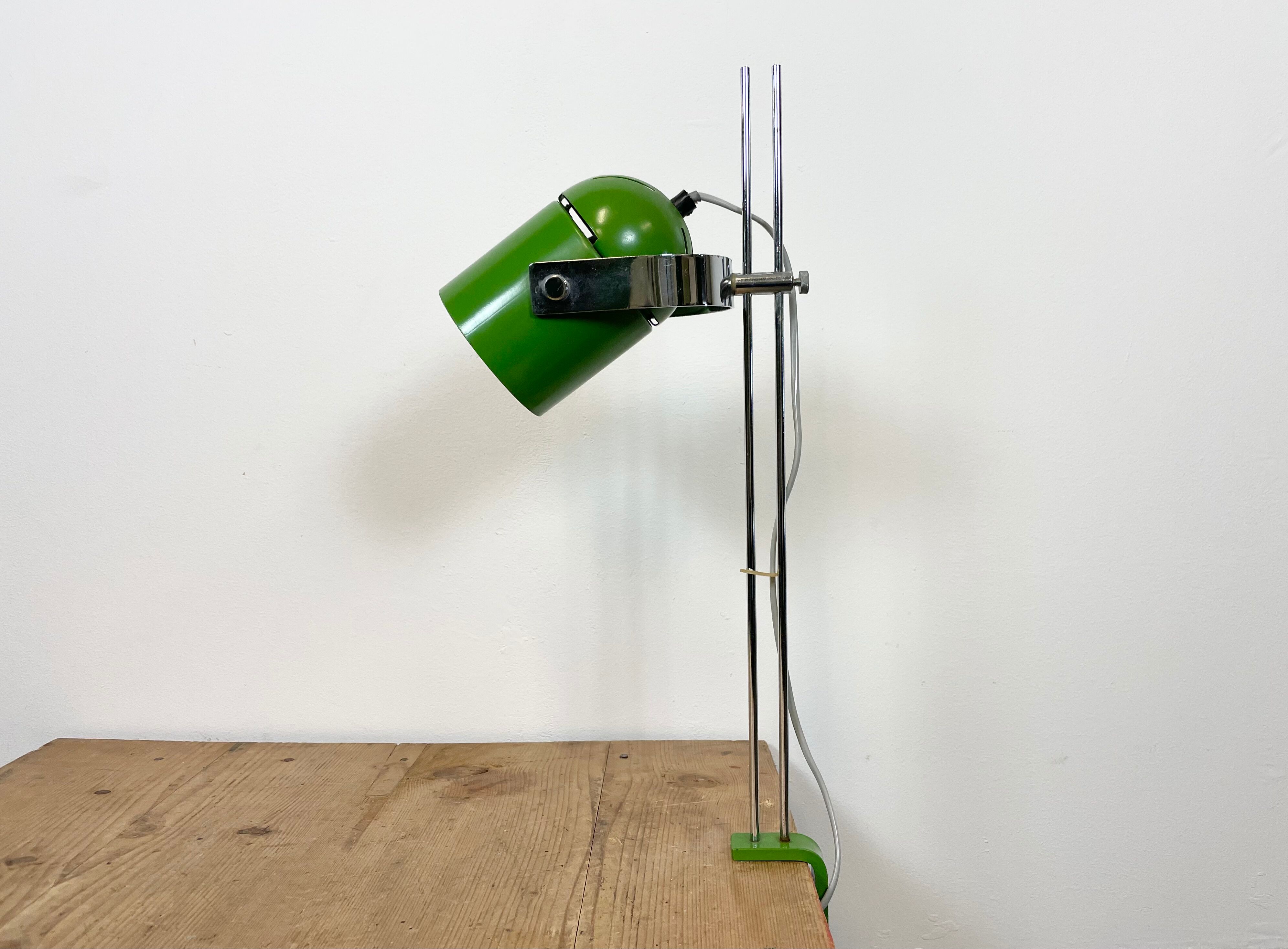 Green Combi Lux Table Lamp by Stanislav Indra for Lidokov, 1970s