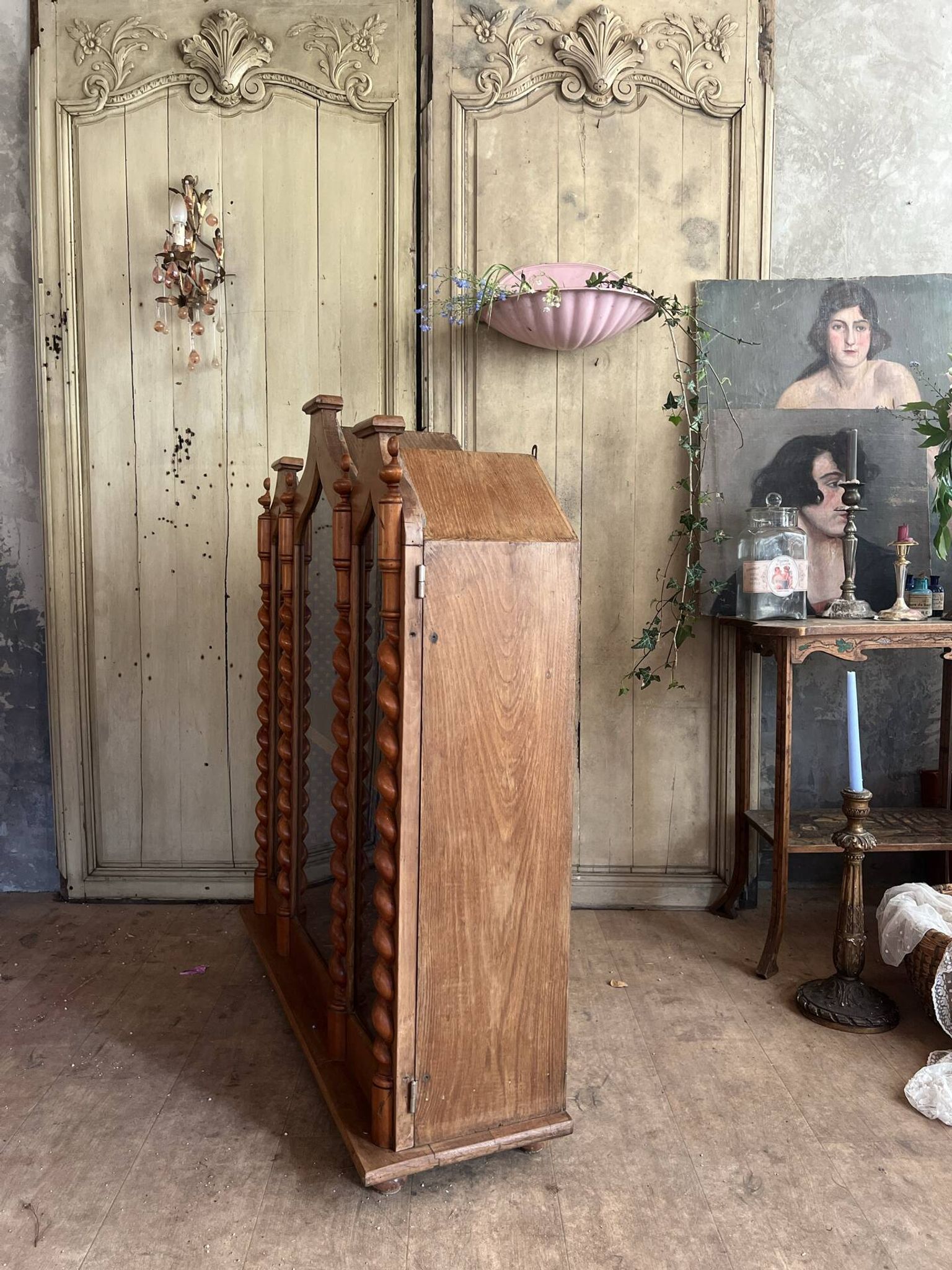 Antique display cabinet