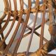 Vintage rattan basket armchair for children