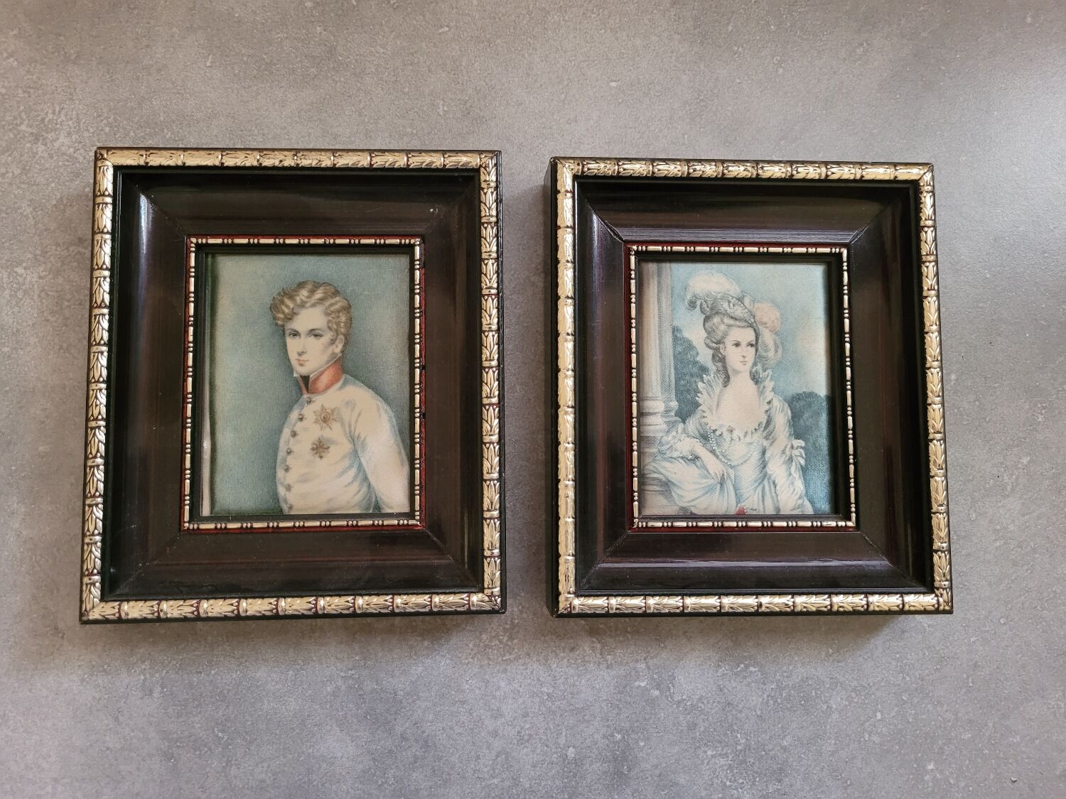 Ensemble de cadre portrait couple