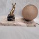 Art deco rabbit lamp