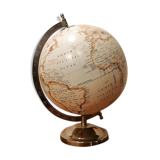 Earth globe, metal base, 1970s