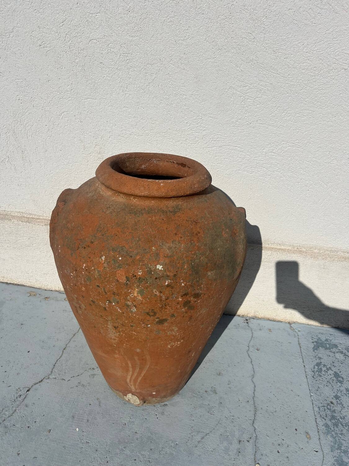 Ancient Tuscan olive oil jar