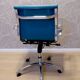 Turquoise office chair