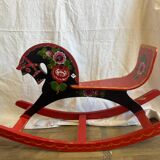 Vintage Russian rocking horse, 70s