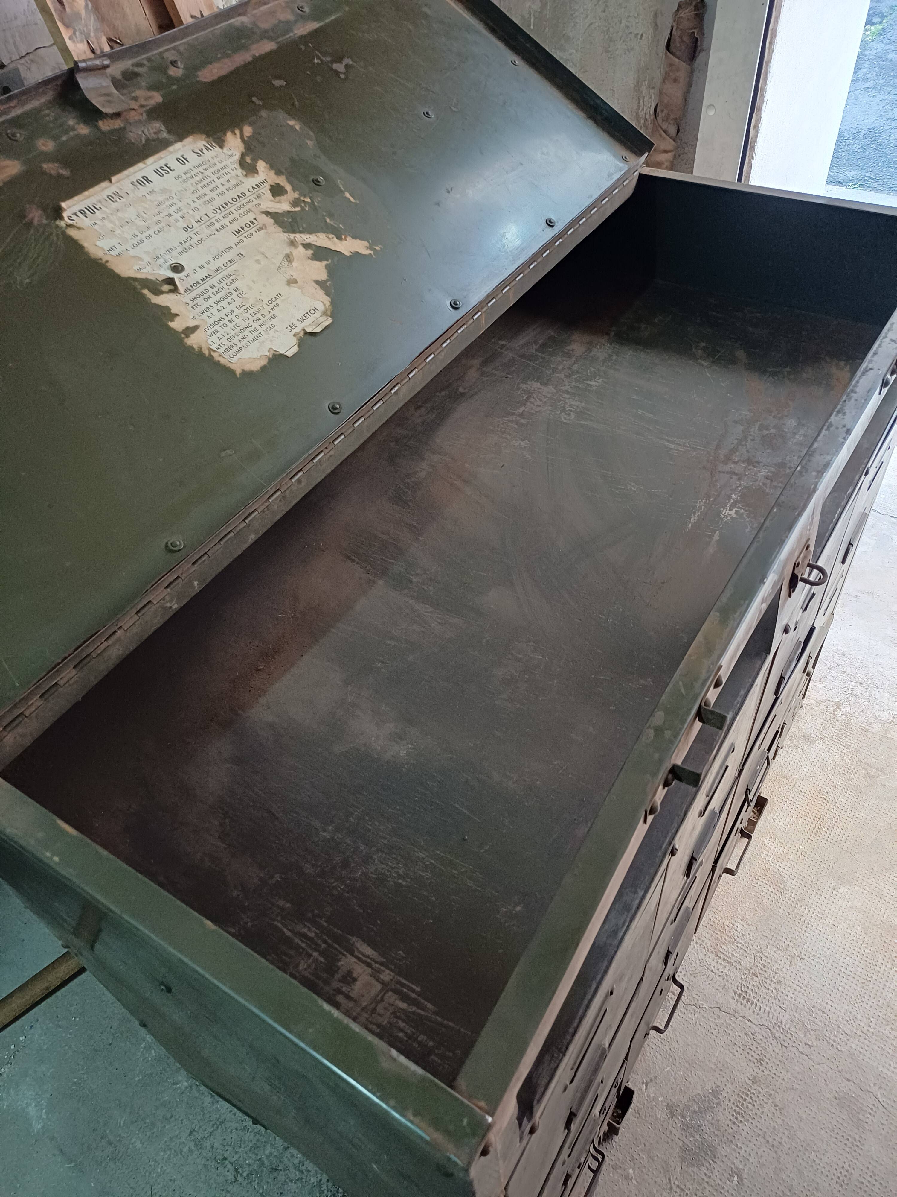 American chest of drawers, D-Day landings, World War II