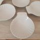Scallop shell bowls Reussy porcelain
