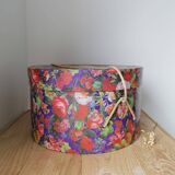 Large Vintage Cardboard Round Hat Box