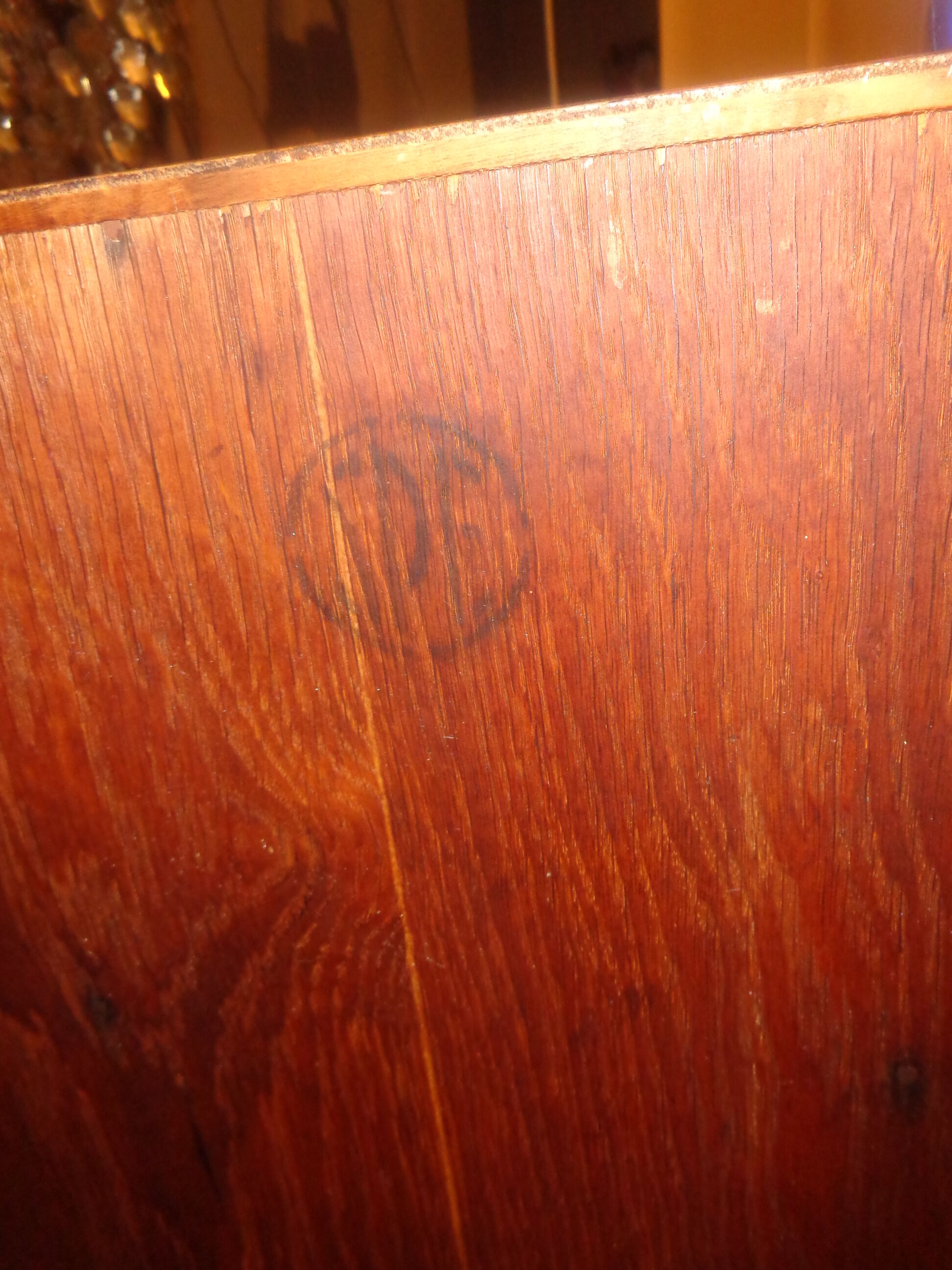 Vintage secretary 50s stamped SPE