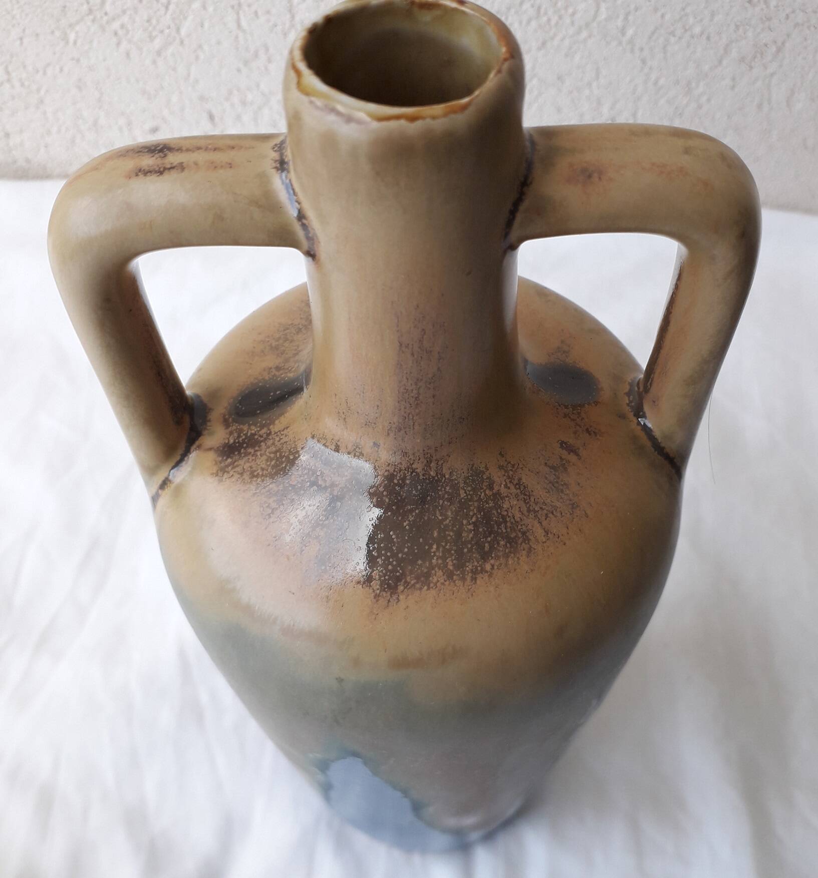 Single-stem vase in stoneware Fournier Demars