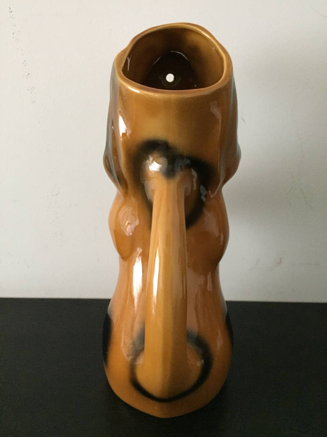 Pichet carafe broc vintage chien