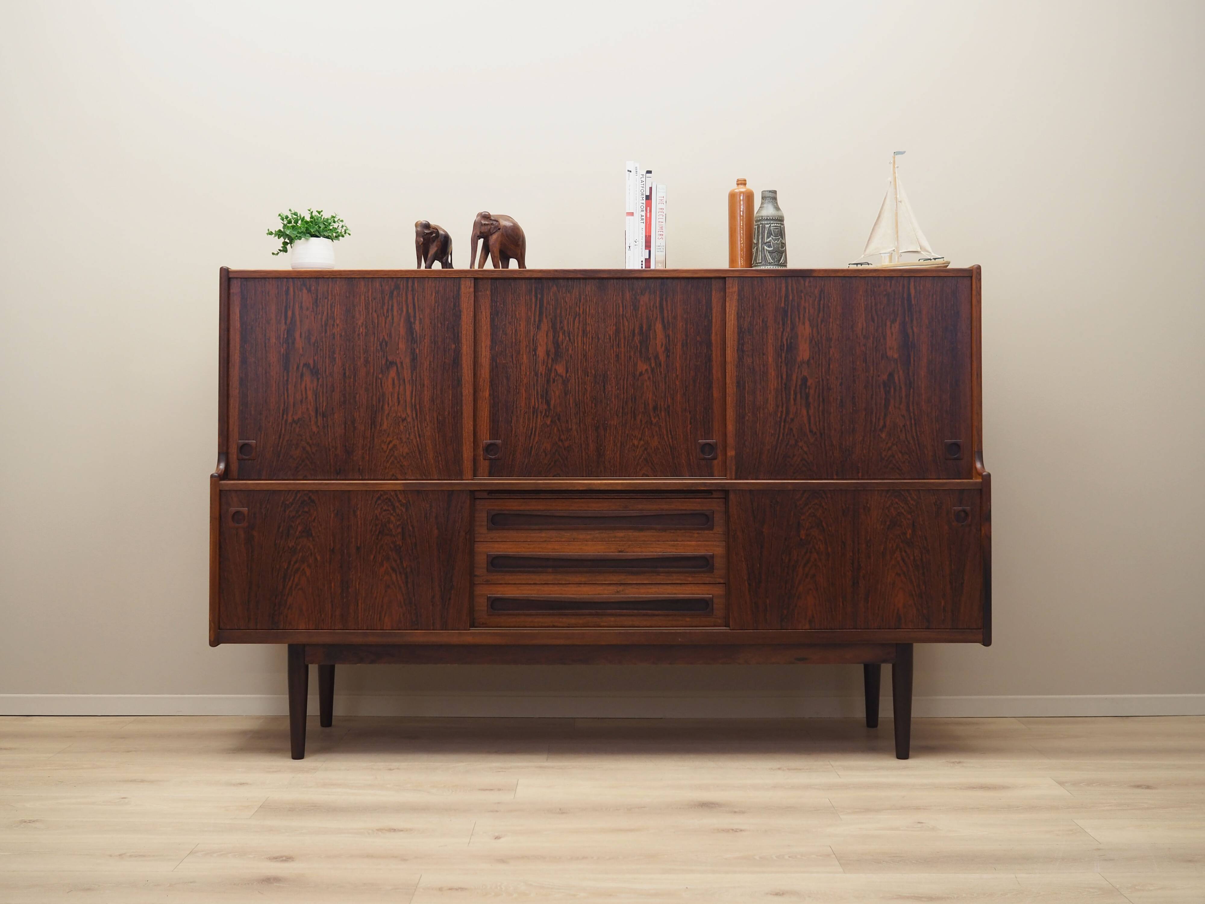 Rosewood highboard, Danish design, 1960s, designer: Johannes Andersen, manu