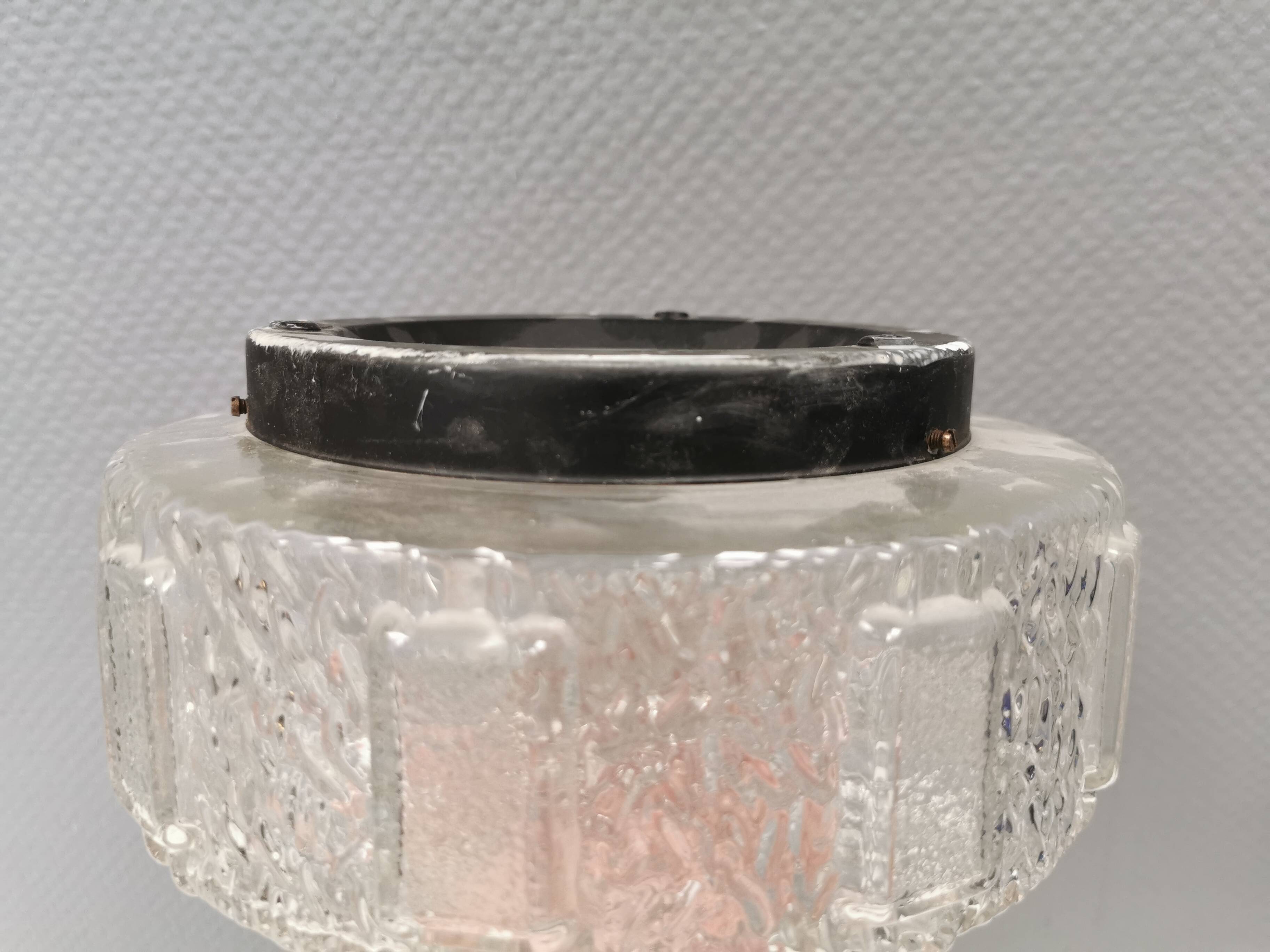 Ceiling lamp (or wall lamp), Danish, from the 1970s–80s