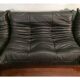 Set of 3 "Togo" leather designed by Michel Ducaroy 1973