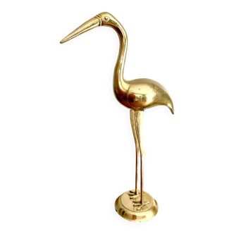 Vintage XL brass bird