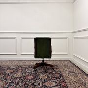 Green English Chesterfield Desk Chair