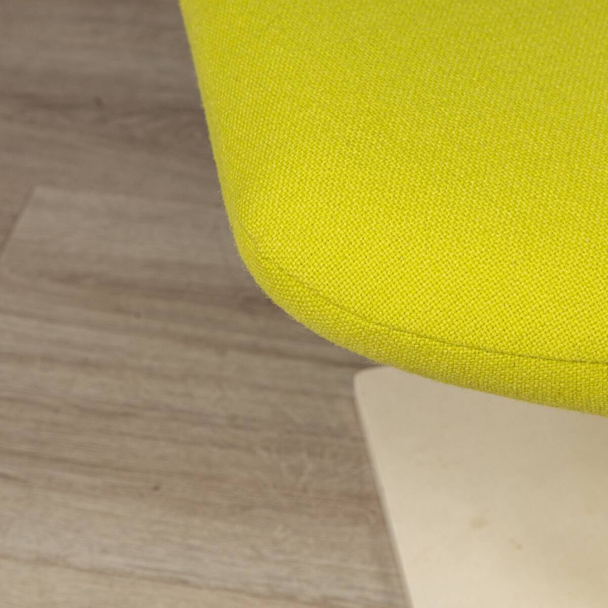 A 20thC RIBBON CHAIR & FOOTSTALL BY PIERRE PAULIN FOR ARTIFORT, FRANCE
