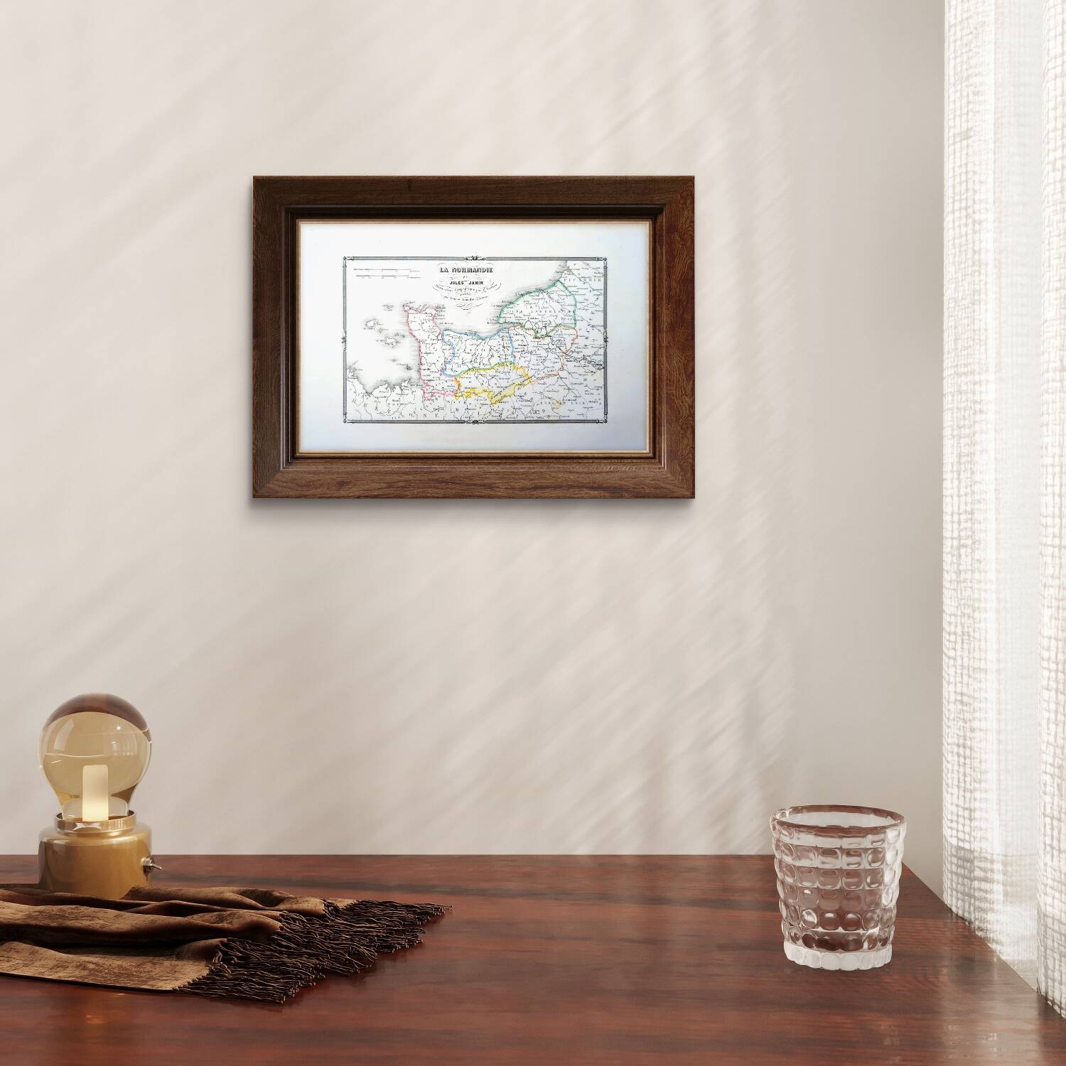 Printed in 1844, La Normandie.