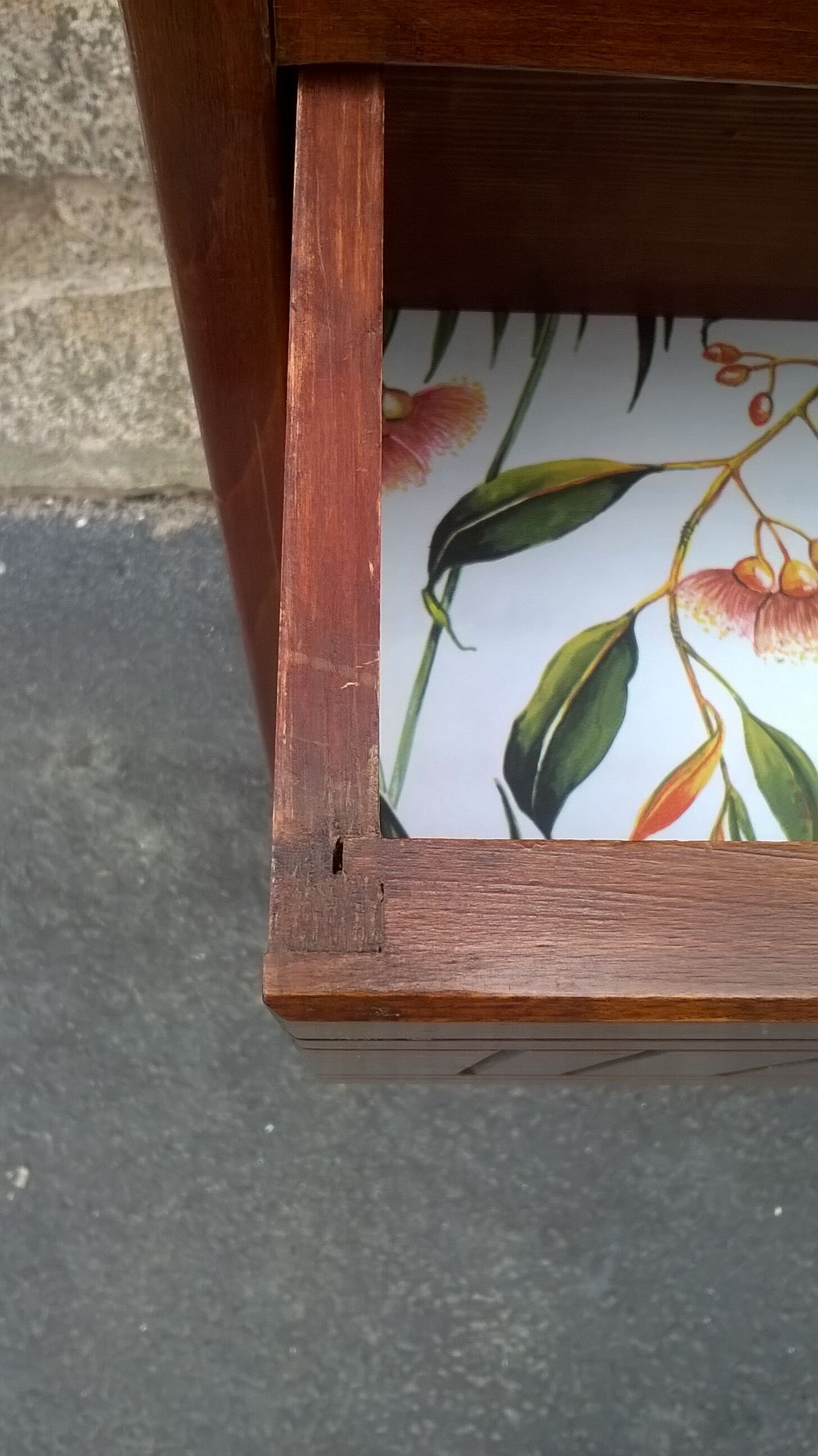 Armoire commode asymétrique art déco