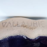 Superb vase amphora ceramic of the 1950s. Perfect condition. Signed "VALLAURIS".