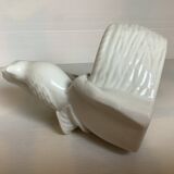 Zoomorphic bird planter