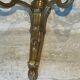 Suite de 4 appliques en bronze de style Louis XVI