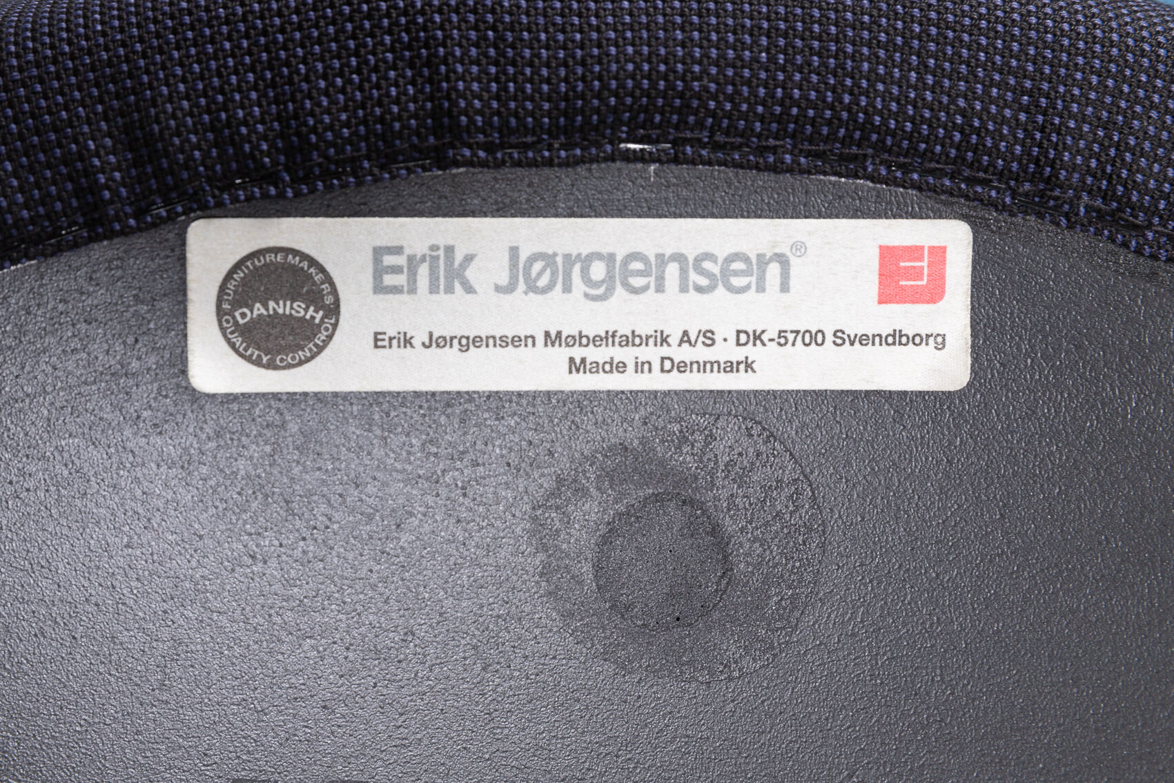 Office chair 'Partner' Johannes Foersom & Peter Hiort-Lorentzen by Erik Jorgensen