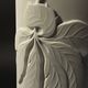 Vintage vase by Thomas Rosenthal, biscuit porcelain, Germany 1960s.