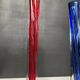 Pair of vintage Muarno glass paste soliflore vases