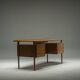 Danish Teak Desk by Peter Lovig Nielsen for Hedensted Mobelfabrik, 1964