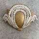 Art Deco ring wall light