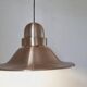 Large Midcentury Copper Pendant, Denmark, 1970s