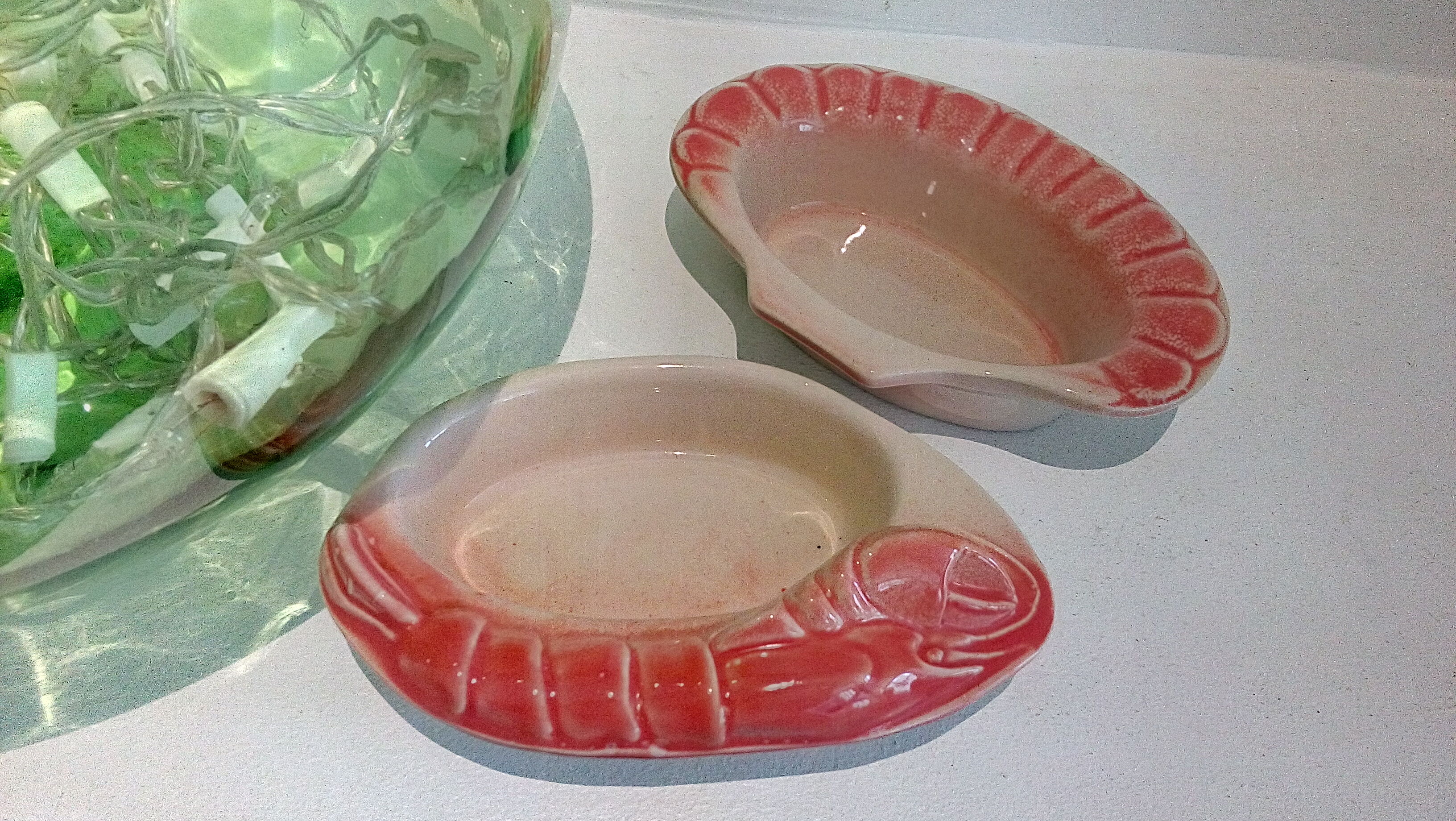 Ramekin sausages ceramic butter makers of the sea