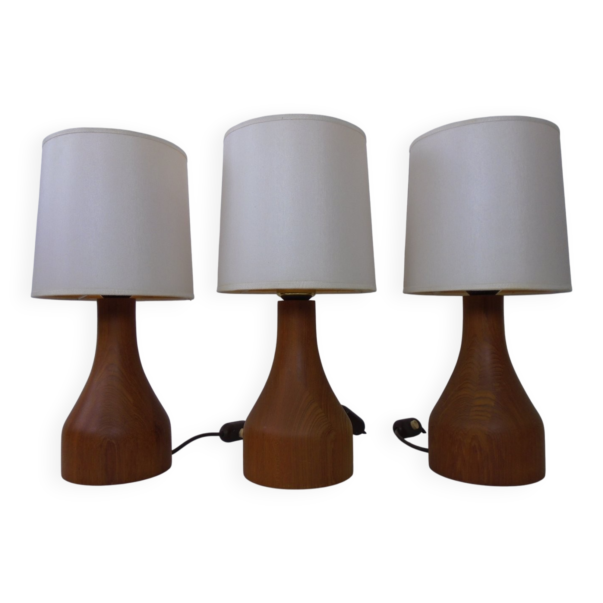Teak Table Lamp from Domus, 1970s