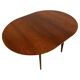 Mid Century Modern Italian Extendible Dining Table,  attributed to Vittorio Dassi, 1960 's