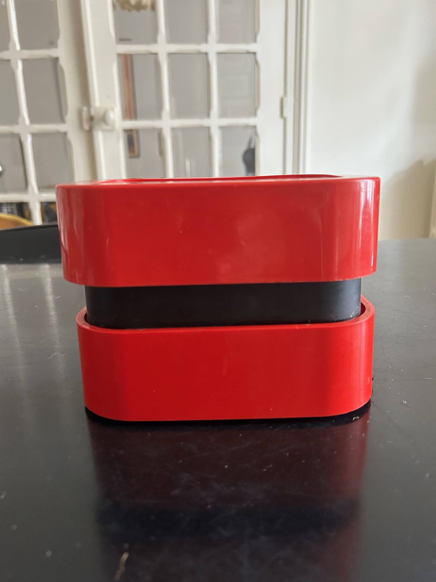 vintage red teraillon scale