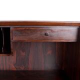 Secretary desk, Danish Rosewood by Arne Wahl Iversen for Branderup Mobelfabrik 1960.
