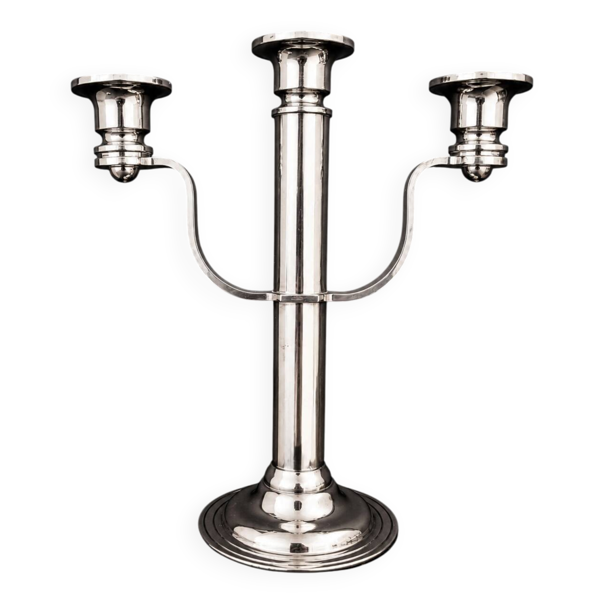 Silver candlestick