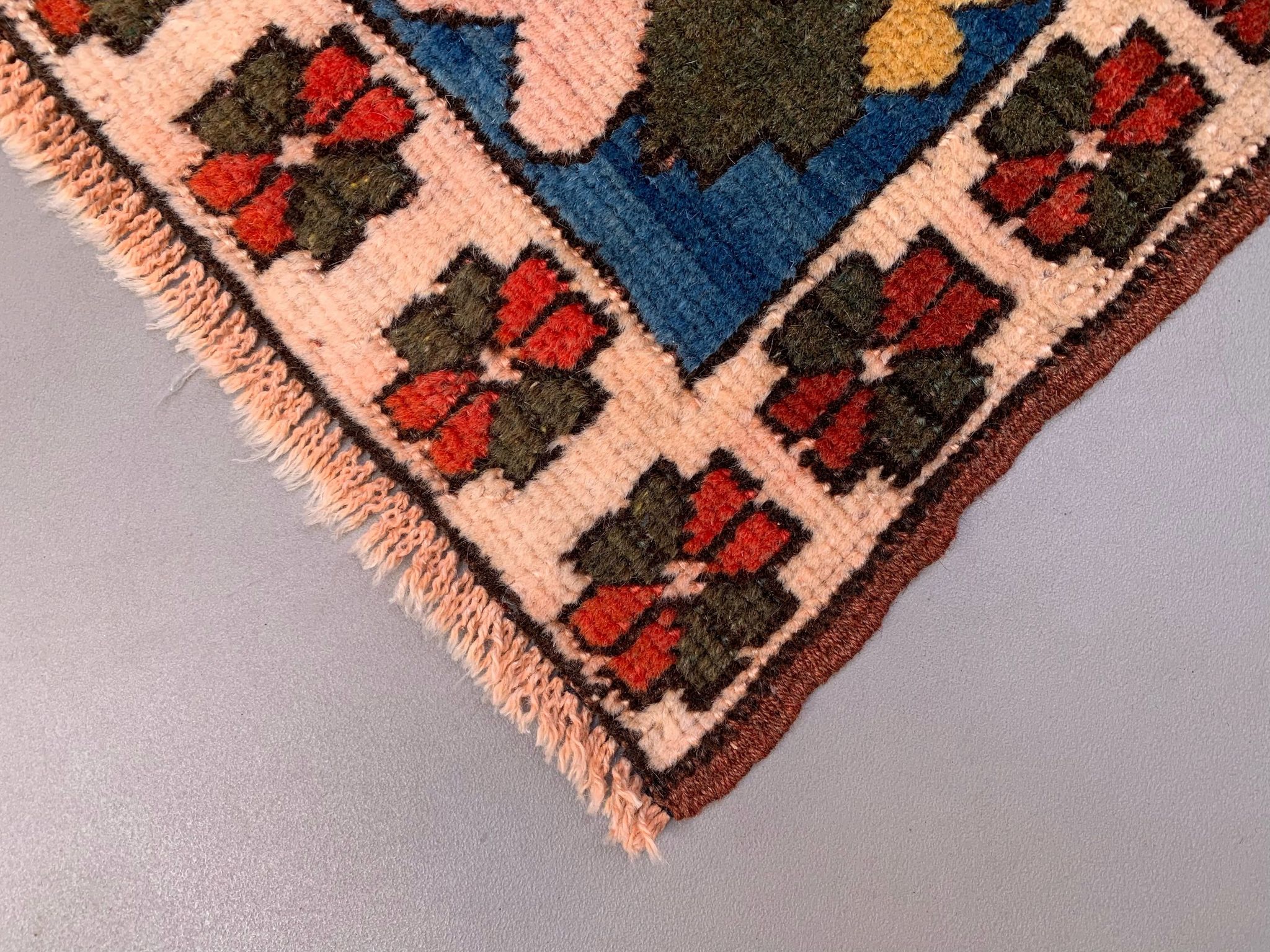 Old turkish kazak rug oriental, 306x221 cm