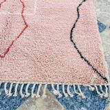 Handmade traditional natural wool rug size 200x300cm