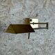 60s 70s wall lamp articulated lamp brass Relco Made in Italy Design