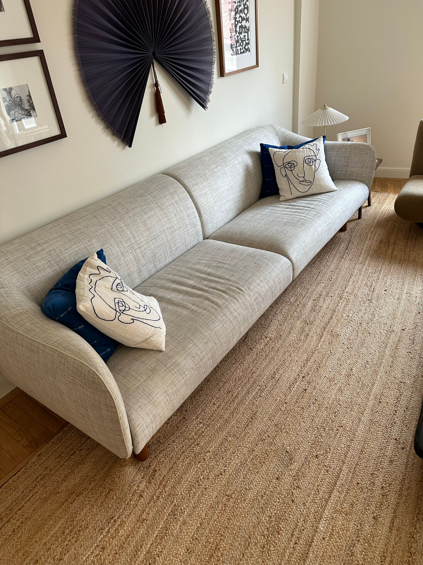 Original Giorgetti Drive sofa, designed by Carlo Colombo and manufactured.
