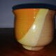 Enamelled pot