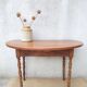 Table ovale à volets style Louis Philippe