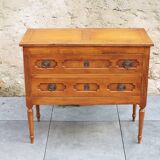 Louis XVI style 2-drawer saute chest of drawers