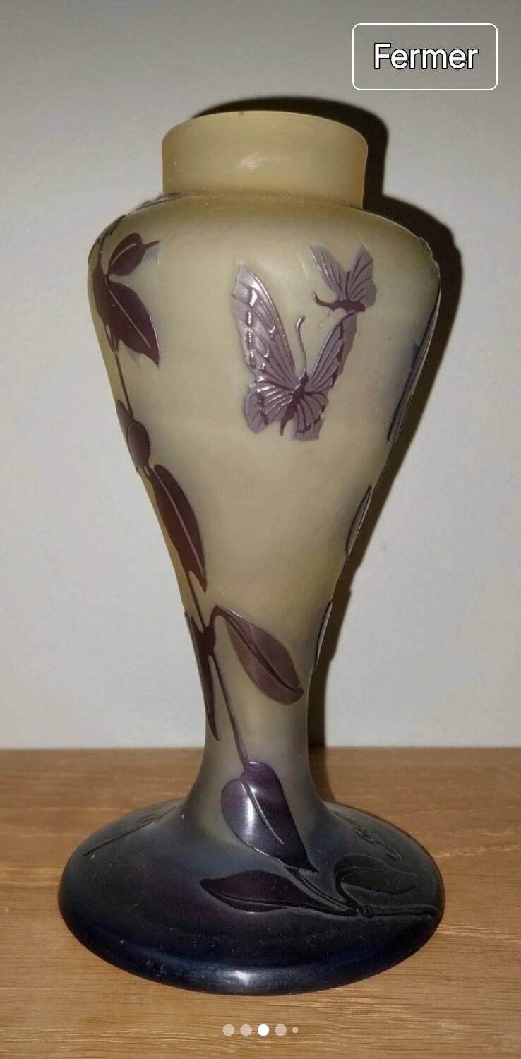 Vase Emille Gallé