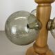 Large Organic Sculptural PINE Wooden Table Light by Temde Lights, Germany 1