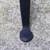 Large 7-arm wrought iron tripod candle holder, 1950s